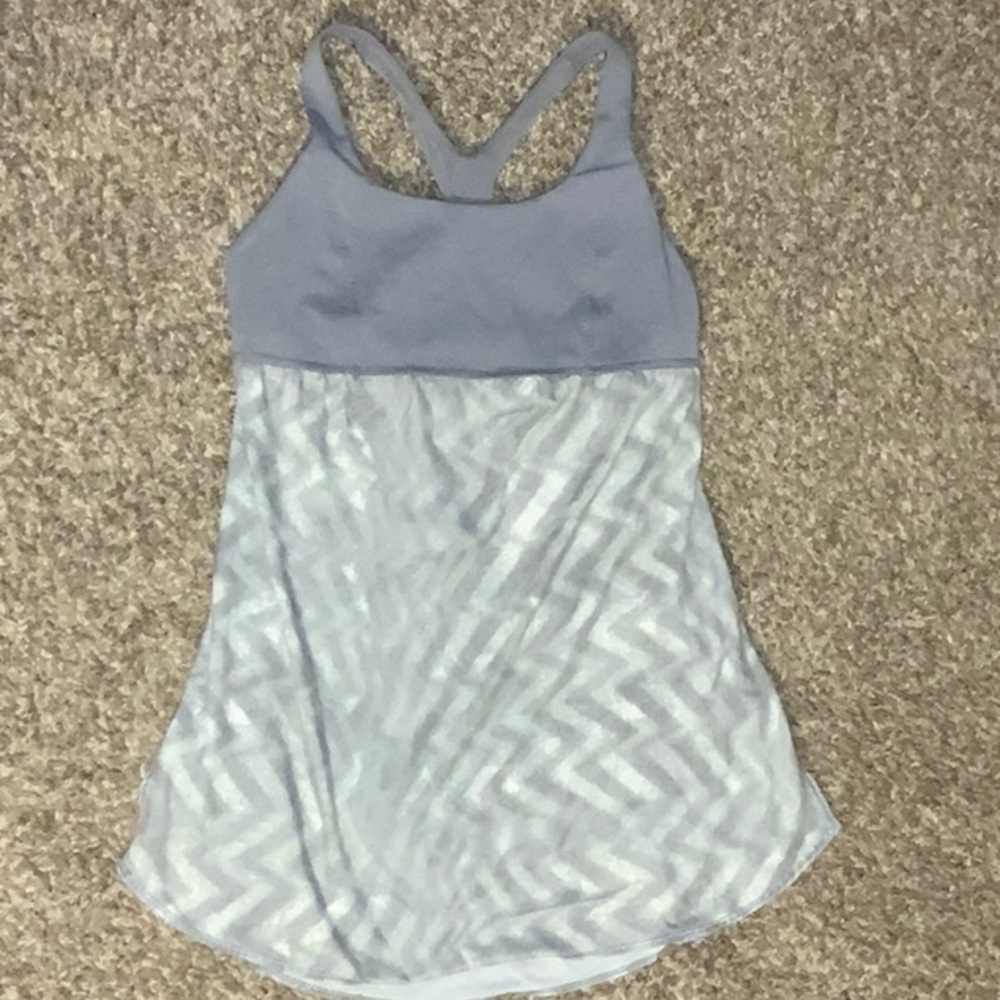 Lululemon Workout Top with Built in Bra Tank
